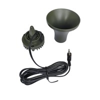 Appelant d'oiseaux de chasse en plein air, 35W, 130dB, MP3, plus fort, en plastique ABS léger, haut-parleur 12V avec dispositif intégré de 35W pour les sons d'oiseaux