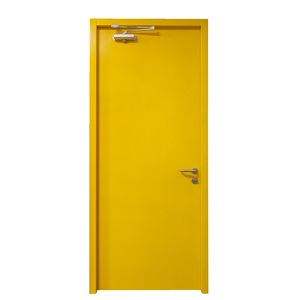 Puerta corredera de granero de acero de doble seguridad moderna, diseño principal, superficie terminada para aplicación de escaleras de Hotel, Hospital, escuela - Product Image 5