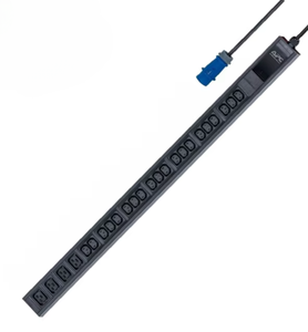 ชุดจ่ายไฟอุตสาหกรรมแบบติดตั้งบนแร็ค Schneider EPDU1116B รุ่นพื้นฐาน 0U 16A 220V (20)C13 (4)C19 IEC309 24 ช่องเสียบ สำหรับใช้งานภายในอาคาร - Product Image 1