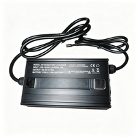 Chargeur de batterie Li-ion haute puissance 92,4 V 10 A 15 A pour trottinettes électriques et vélos électriques, compatible avec les packs de batteries au lithium (Li-ion) 22S 81,4 V/81,8 V
