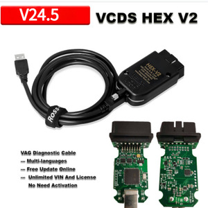 Lector de Códigos OBD Hex Vii V2 STM32F429, Herramienta de Diagnóstico de 12 V, VINs Ilimitados, Actualización en Línea por USB para Audi, Skoda, Seat - Product Image 4