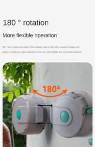 <span class=keywords><strong>Tuyau</strong></span> <span class=keywords><strong>d</strong></span>'<span class=keywords><strong>arrosage</strong></span> en PVC de haute qualité pour jardin, <span class=keywords><strong>enrouleur</strong></span> automatique rétractable, 20 m, montage mural - Product Image 3