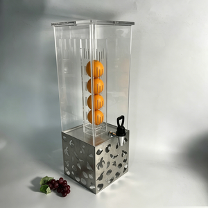 Wholesale Durable Thickened Clear Acrylic Juice <b>Dispenser</b> With Tap Customizable Size For Household <b>Drink</b> Storage - Product Image 1
