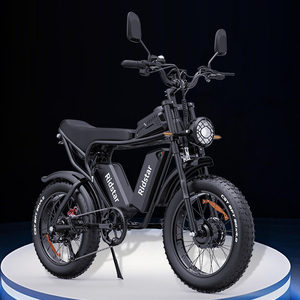 Ridstar Q20 Pro <span class=keywords><strong>Vélo</strong></span> Électrique 20 Pouces 52V 40Ah, Moteur Double, Batterie au Lithium, Pneus Larges, VTT <span class=keywords><strong>Enduro</strong></span> Électrique Hybride - Product Image 1