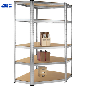 Estantes de remache sin pernos Estante de estantería de acero Mejor precio Estantes originales de metal Estantería de acero de ángulo ranurado metálico - Product Image 3