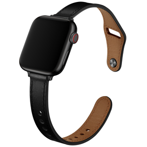 Cinturino per Orologio in Vera Pelle di Alta Qualità, Design Sottile e Traspirante, Cinturino Morbido in Pelle per Smartwatch da 38/40/41/42/44/45/49mm - Product Image 2