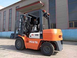 HUAYA 3. 3.5 톤 디젤 지게차 프리미엄 품질 저렴한 가격 신뢰할 수있는 중국 기반 제조 업체 중국에서 - Product Image 2