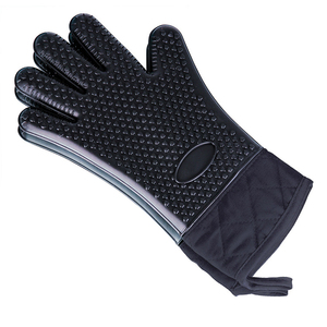 Vente en gros de gants de four S353 de haute qualité, résistants à la chaleur, antidérapants, en silicone imprimé - Product Image 6