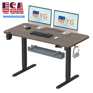 Hot bán 55 "x 24" điện chiều cao có thể điều chỉnh thường vụ bàn với quản lý cáp khay, đối với nhà văn phòng - Product Image 1