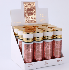 OEM/ODM Eau De Parfum Spray Luxury Portable Unisex Perfume Set of 12 <b>Red</b> Gold Design Floral Formal Long Lasting Modern - Product Image 2