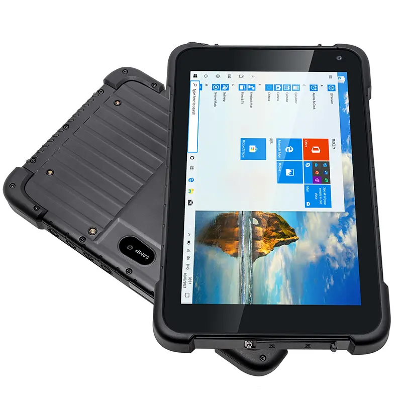 WinPadW86H産業用頑丈なタブレットpc8'4 g lte GPSデュアルSIM NFC頑丈なタブレット1d2dバーコードスキャナー防水タブレット