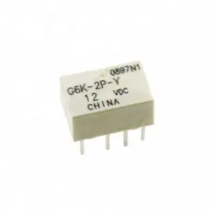 G6K-2P-Y DC12 RELAY TELECOM DPDT 1A 12V