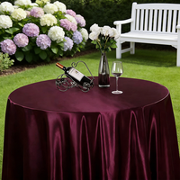Nappe de table de mariage personnalisée avec logo, en satin, écologique, imperméable, de haute qualité pour restaurant, banquet, fête
