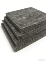 Feutre insonorisant et imperméable pour l'automobile (10/9/8 mm) - Écologique RPET/Polyester ignifuge et isolant thermique