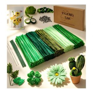 Premium DIY Handmade Craft Kit Cotton 7mm Fuzzy Wire <b>Animal</b> <b>Pattern</b> <b>for</b> Creative Educational Christmas Projects Fuzzy Wire - Product Image 1