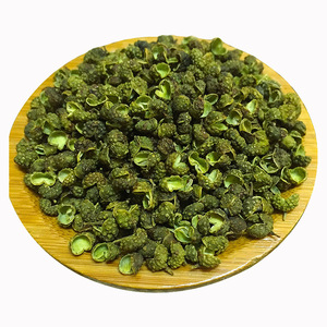 Qingchun, venta al por mayor, pimienta verde cruda de Sichuan, verde seco, Huajiao, olla caliente, especias, condimento, especias de una sola hierba - Product Image 1