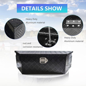 39 "x 12" x 16.5 "nhiệm vụ nặng nề nhôm Trailer hộp công cụ tổ chức xe tải Trailer lưỡi hộp công cụ - Product Image 5