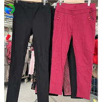 Celana Skinny wanita tanpa ritsleting modis baju wanita bekas grosir pemasok pakaian bekas grosir baju bekas grosir
