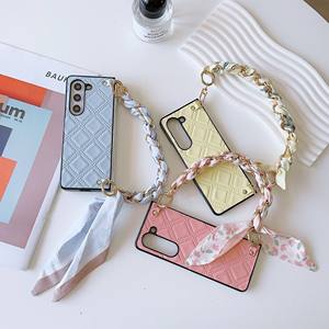 เคสโทรศัพท์หนังขายดีจากโรงงานพร้อมสายคล้องผ้าพันคอสร้อยข้อมือใช้ได้กับ Samsung Galaxy <span class=keywords><strong>Z</strong></span> <span class=keywords><strong>Fold</strong></span> 6 VIVO <span class=keywords><strong>Xiaomi</strong></span> <span class=keywords><strong>Fold</strong></span> <span class=keywords><strong>2</strong></span> 3 - Product Image 6