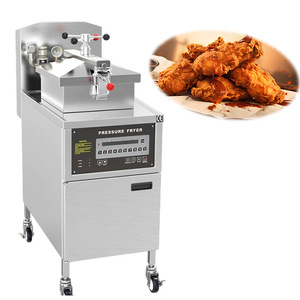 Vente à chaud Électricité/gaz Poulet Friteuse Friteuse à haute pression Filet de poulet, Frites, Poulet frit - Product Image 1