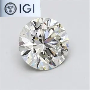 Longgar Lab tumbuh berlian 100 vs ef IGI sertifikat cvd hpht Lab tumbuh berlian perhiasan