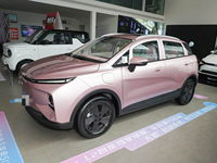 China Exporta el Vehículo Eléctrico Geely Geometry E Firefly 2022-2024, SUV de 5 Plazas, a un Precio Accesible