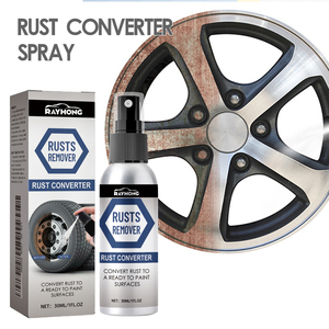 Rayhong Agent de Conversion <span class=keywords><strong>Antirouille</strong></span> en Spray 30ml pour Jantes de Voiture, Pneus, Portes, Serrures – Nettoyant, Dégraissant, Lubrifiant – Dilution – Durée de Conservation 3 Ans - Product Image 1