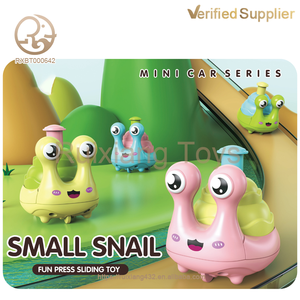 <span class=keywords><strong>Escargot</strong></span> de dessin animé, jouet pour bébé, jouet anti-stress, en plastique, pour bambins, tirer vers l'arrière - Product Image 4