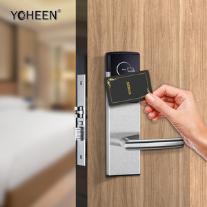 High Quality American Standard Mortise Electronic RFID Key Card Hotel Door <b>Lock</b> With Management Software System YH301 Ttlock Tth - Product Image 4