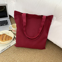 Sac fourre-tout en toile de coton personnalisé, écologique, recyclé, avec logo publicitaire, réutilisable, pour femme, couleur personnalisée, idéal pour un cadeau