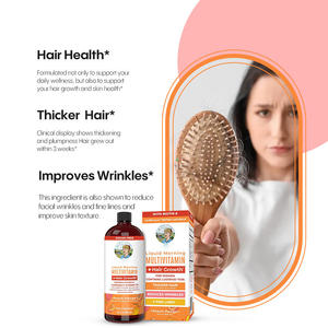 Huile de soin capillaire nourrissante pour la croissance des cheveux, multivitamines et extraits de plantes biologiques, lotion liquide, multivitamines du matin - Product Image 6