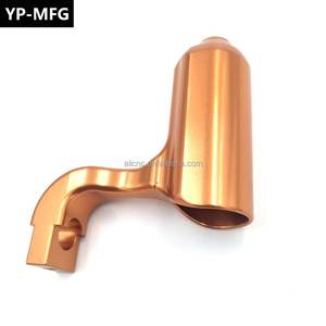 Componentes de Precisión de Aluminio OEM de Alta Calidad, Fabricación CNC, Anodizado Naranja Personalizado, Piezas Metálicas Ligeras y Duraderas - Product Image 6