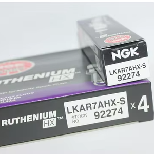 หัวเทียนรูทีเนียมอัลลอยด์รุ่น 92274 LKAR7AHX-S อายุการใช้งานยาวนาน ประหยัดน้ำมัน อะไหล่จุดระเบิดเครื่องยนต์รถยนต์ ขายส่ง - Product Image 1