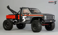 CROSSRC EMOX5 Camion de Secours RC à l'Échelle 1:8 4x4 RTR Télécommandé Crawler Moteur Brushless Grue de Remorquage Aventures Routières Expert en Métal