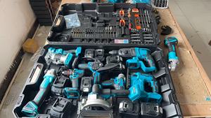 Ensemble d'outils électriques sans fil de 10 pièces |   <span class=keywords><strong>Kit</strong></span> d'outils électriques haute performance pour le bricolage et les professionnels avec logo personnalisé OEM - Product Image 2