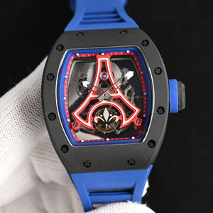 Montre à tourbillon la plus vendue, avec cristal saphir, résistante aux chocs, chronométrage de précision, design élégant pour montre de luxe - Product Image 1