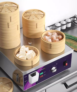 เครื่องนึ่งอาหารอัตโนมัติ สเตนเลสสตีล สำหรับใช้ในเชิงพาณิชย์ ไฟฟ้าอเนกประสงค์ สำหรับนึ่งขนมปัง ข้าว และอื่นๆ ยี่ห้อ Yuqi 3000W ใช้งานสะดวก - Product Image 6