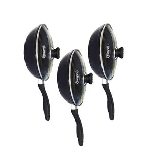 Venta al por mayor precio barato personalizado antiadherente sartén hogar cocina sartén ollas y sartenes de aluminio de Bangladesh - Product Image 4