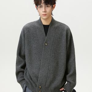 Ropa de abrigo para hombre, moda de invierno y otoño, suéter abierto, ropa diaria, ropa de calle, cárdigan de punto - Product Image 3