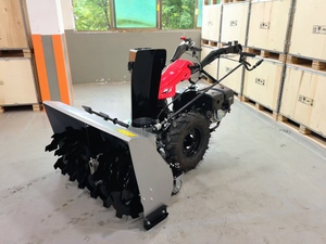 Ucarry 15HP <b>Walk</b>-Behind Snow Blower Motor Full Gear Drive Optional Attachments Commercial Snow Clearing <b>Machine</b> 1100mm - Product Image 2