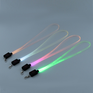 Longstargift Personalisierter RGB-Farbiger LED-Schlüsselanhänger für Festival-Atmosphäre mit Party-Szenen LED-<span class=keywords><strong>Lanyard</strong></span> - Product Image 2