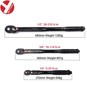 1/4 1/2 3/8-Inch Ổ Đĩa Bấm Vào Loại Xe Có Thể Điều Chỉnh Cài Đặt Trước Mô-men Xoắn Chìa Khoá Thiết Lập - Product Image 2