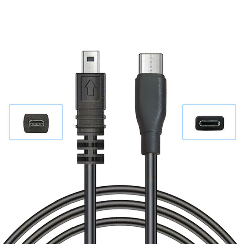 HongXing Type-C to 8P Digital Camera Conversion Cable OTC Cable Suitable for Sony, Canon, Nikon Transmission Cable Reading