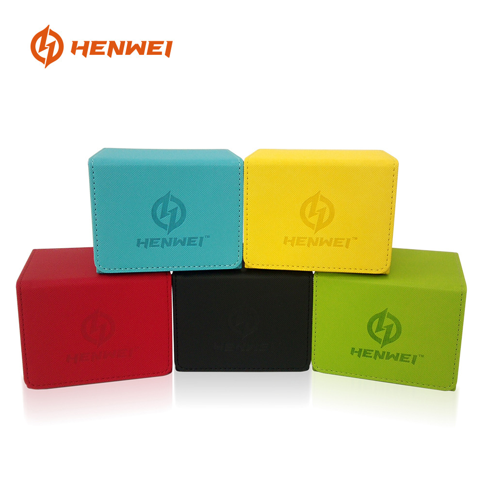 Оптовая продажа, персонализированные игровые карты Yugioh MTG Sports TCG из искусственной кожи с магнитной застежкой