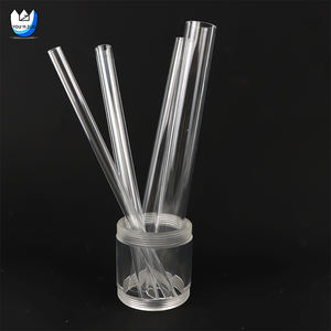 Youyizuo fábrica venta al por mayor color <span class=keywords><strong>transparente</strong></span> <span class=keywords><strong>PVC</strong></span> medio redondo esmerilado acrílico <span class=keywords><strong>tubo</strong></span> - Product Image 3