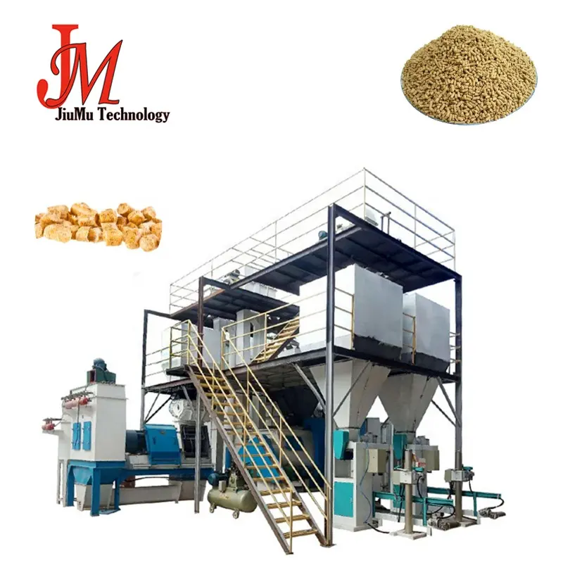 Animal Feeds Extrusion Machine Cattle Chicken Horse Pig Feed Food Making Mill