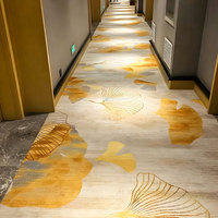 Wasserdichte Maschinengefertigte Umweltfreundliche Bodenmatten Nylon Getufteter Teppich Rutschfest Verblassungsbeständig Bedruckt für Hotel-Flure