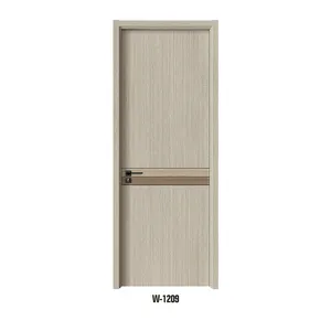 WPC Door Frame Supplier WPC Doors for Interior Decorations Factory Price China Eco-friendly Plastic Graphic Design Bedroom Door