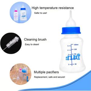 Tyktok — Kit de biberons de chat résistants aux hautes températures, accessoire pour l'alimentation des animaux de compagnie, 60ml/150ml, offre spéciale - Product Image 3