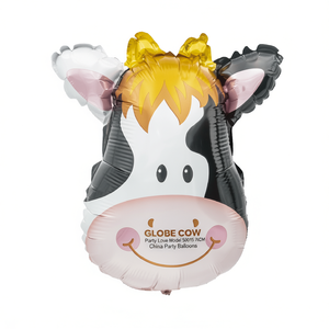 Globo de Vaca para Fiesta, 70 cm, Metálico, Impreso en 4 Colores, Decoración para Fiestas Infantiles - Product Image 1